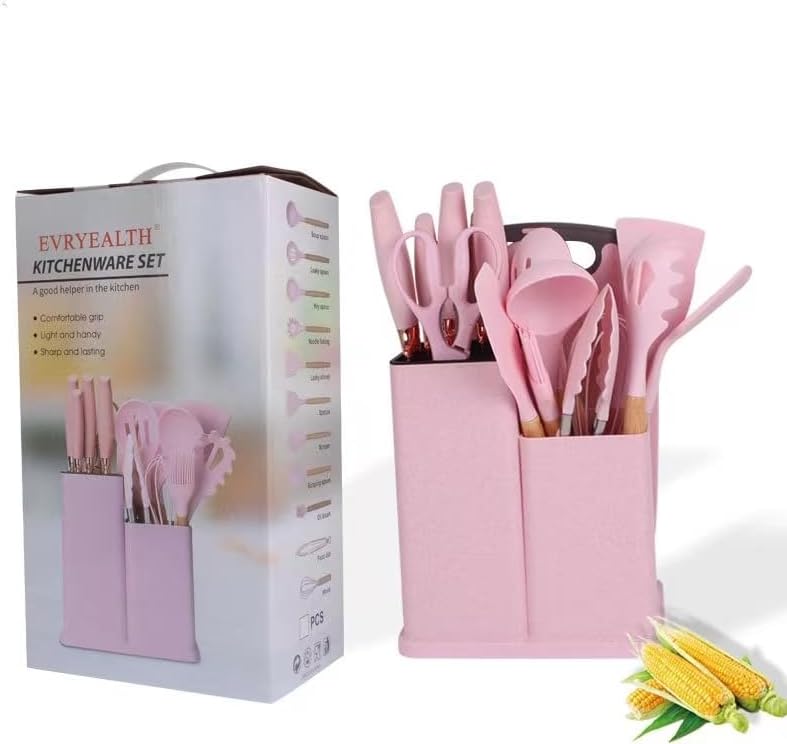 Set Juego 19 Pcs Utensilios Cocina Hogar